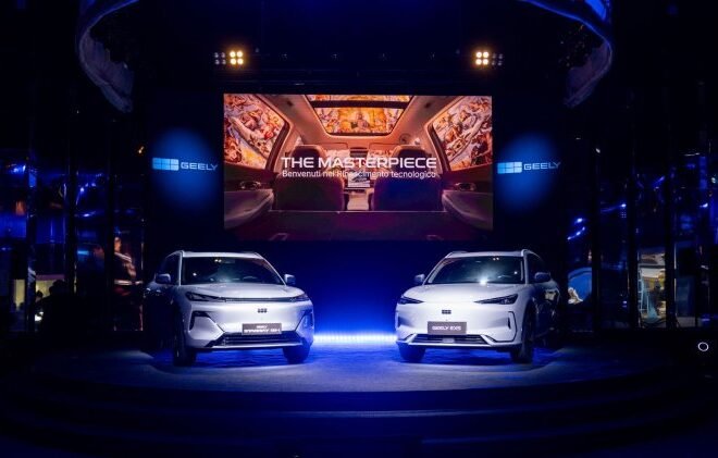 Geely Enters Italy with EX5 EV and Starray Hybrid