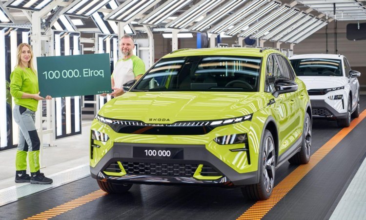 Škoda Elroq Hits 100,000 Production Milestone in Under a Year